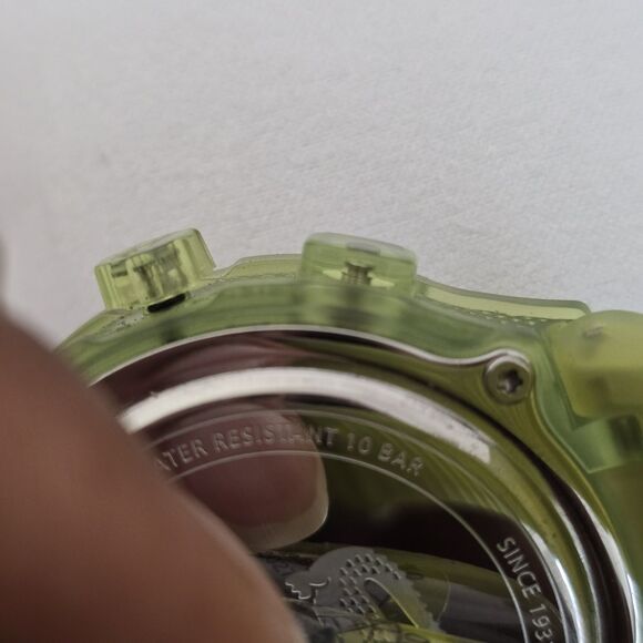 Lacoste LC33 Analog & Digital Green Silicone Strap Men Watch 45mm 2011432 main image 4